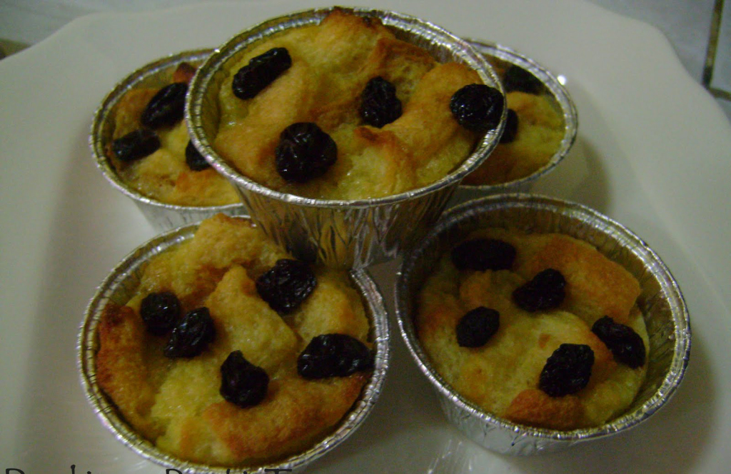 90. puding roti tawar